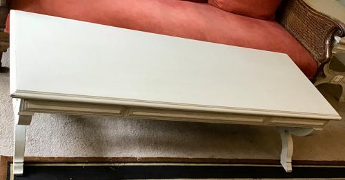 Painted Oak Long Coffee Table