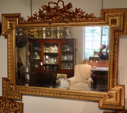 19th Century Landscape Mirror