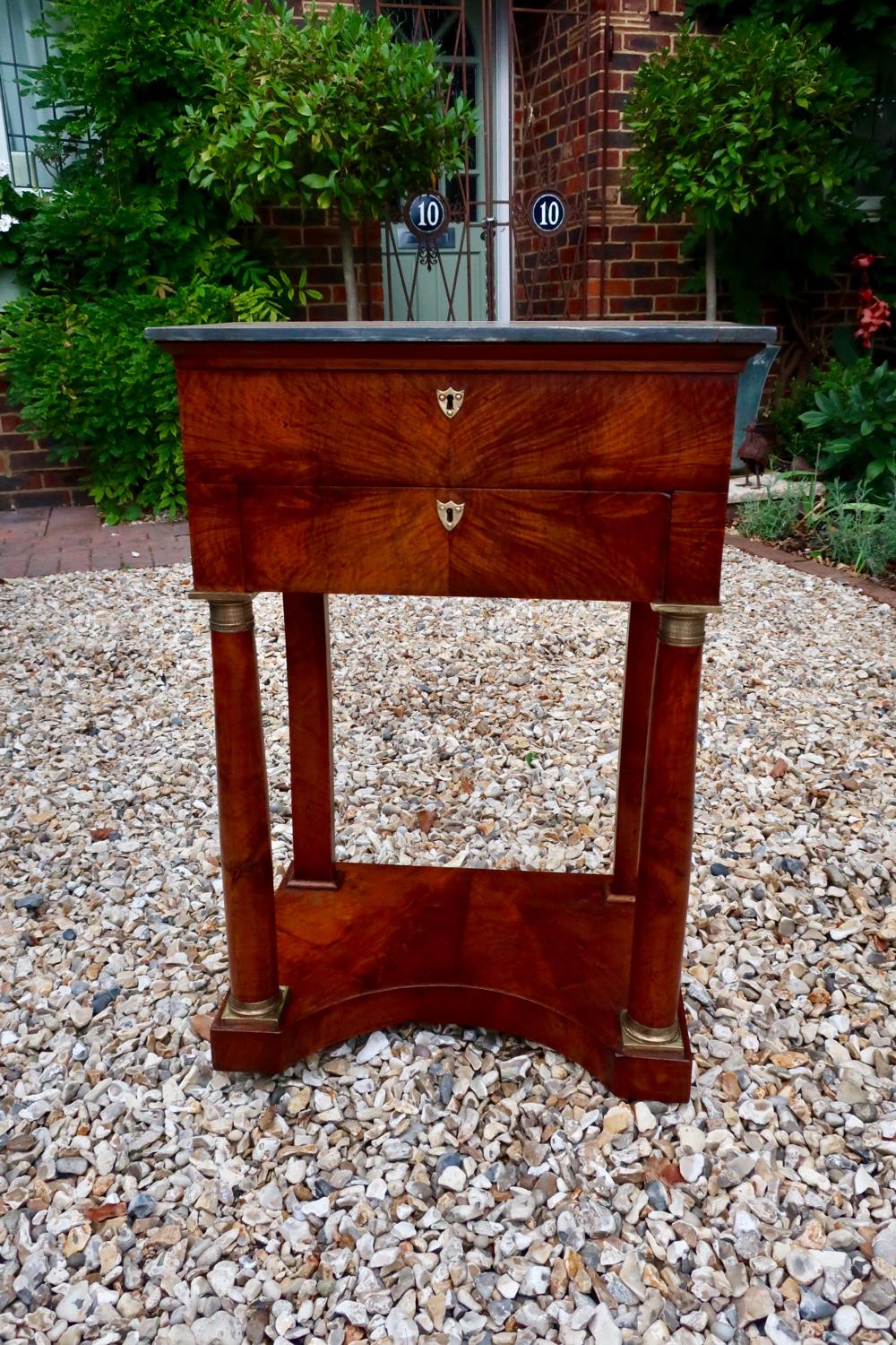 French Empire dressing table