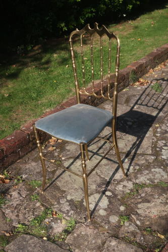 Brass Chiavari chair