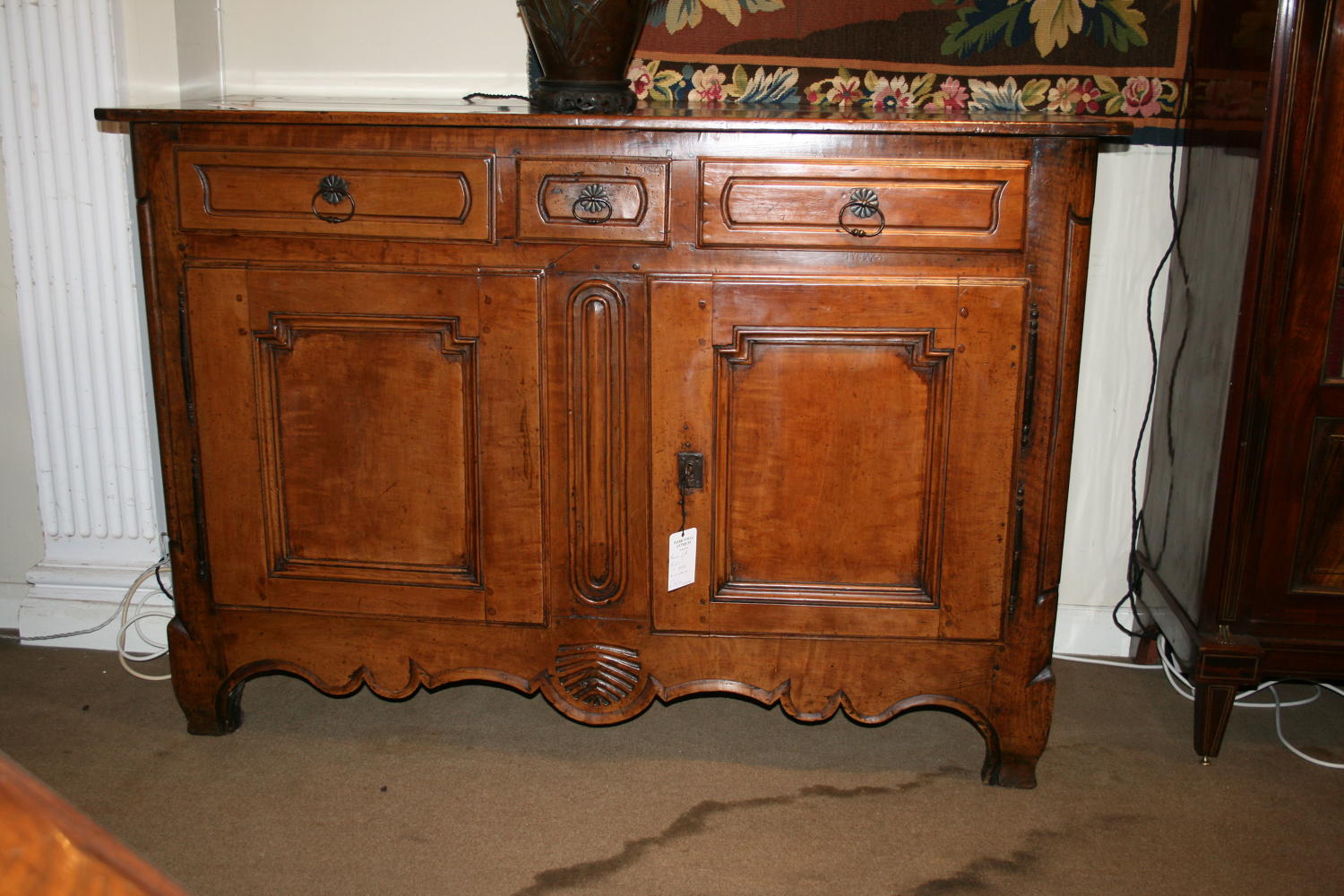 French Apple And Walnut Buffet C1800
