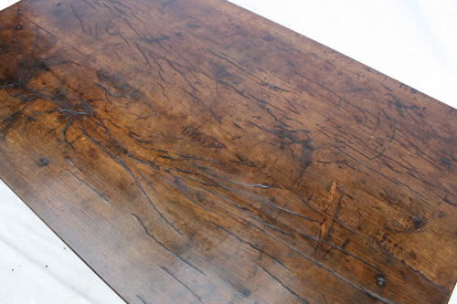 Solid oak french coffee table