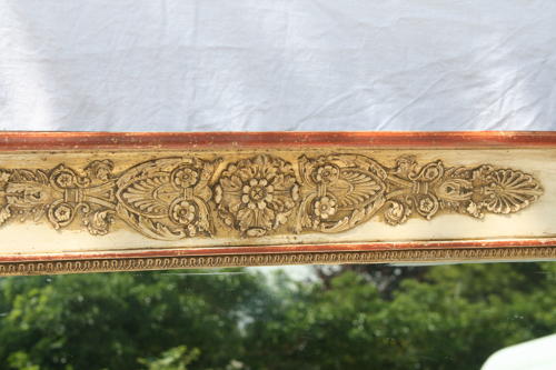 French restauration period mirror