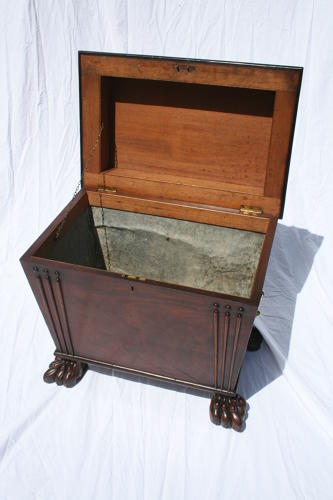Georgian mahogany wine cooler