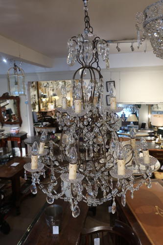 Large 12 branch chandelier