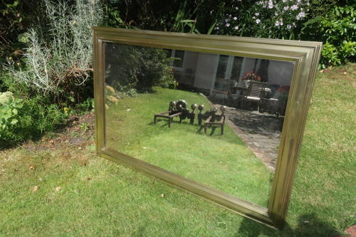 Brass Bistro Mirror