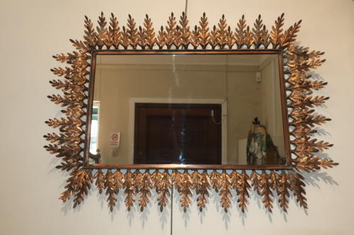 1960’s Spanish copper mirror