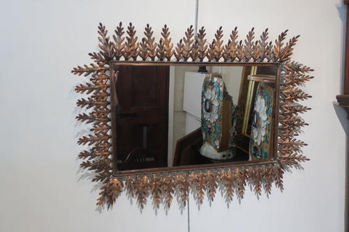 1960’s Spanish copper mirror