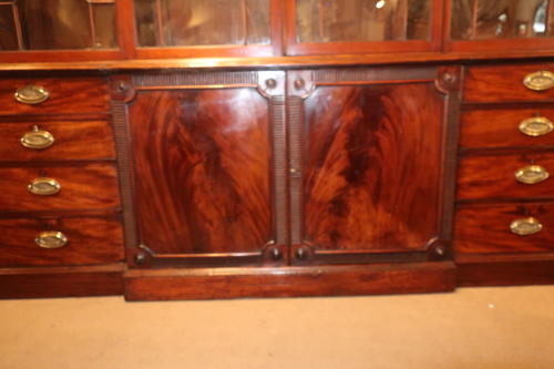 18th century breakfront bookcase