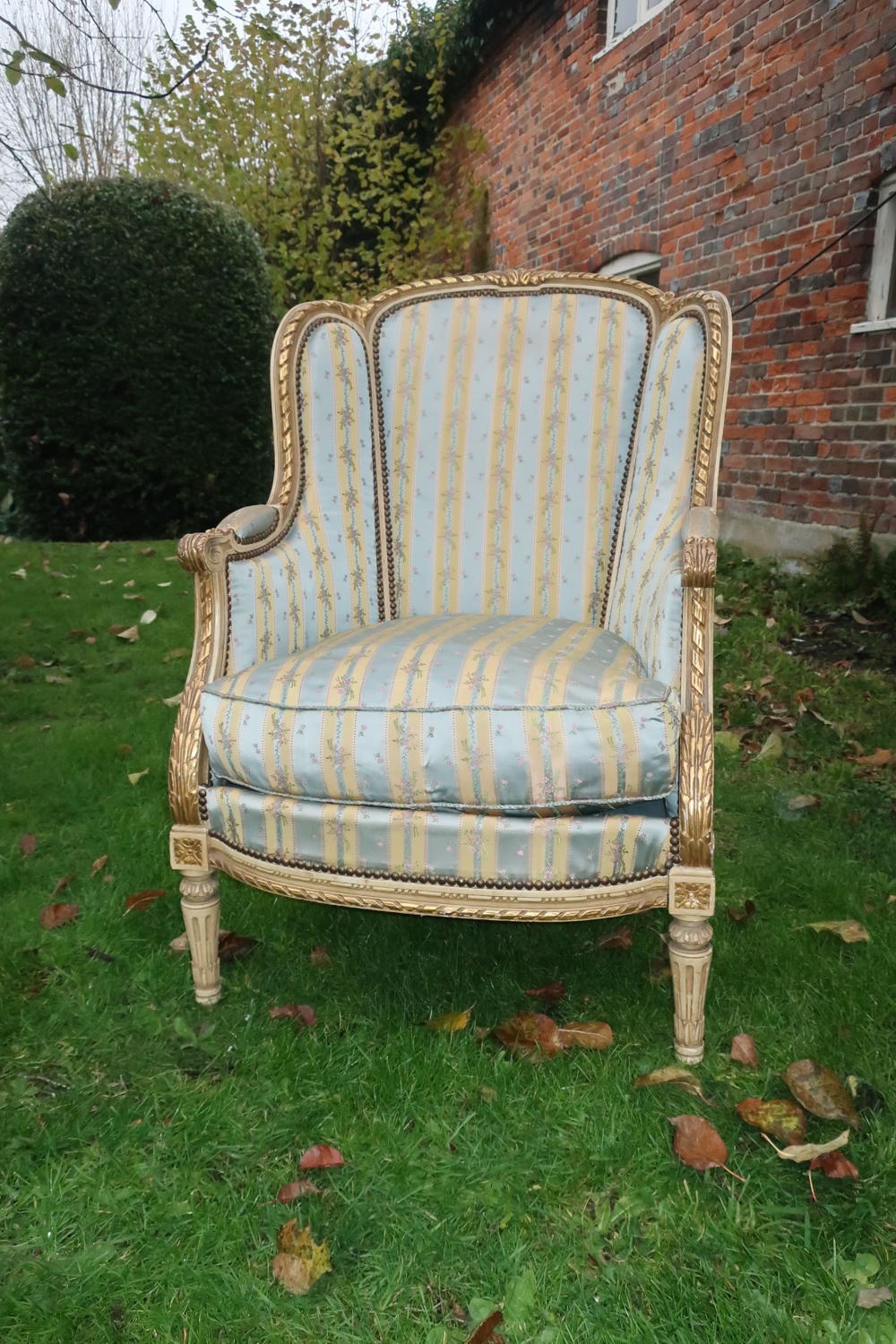 French Bergere armchair