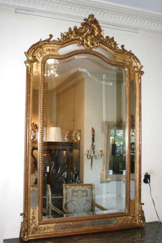 French Gilt Mirror