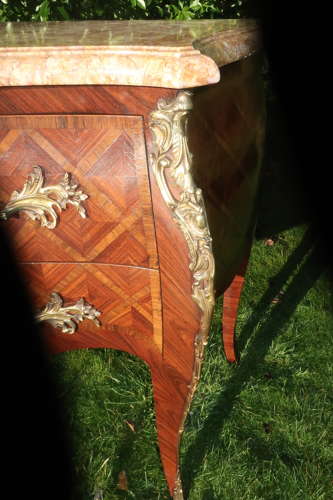 Parquetry commode