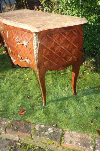 Parquetry commode