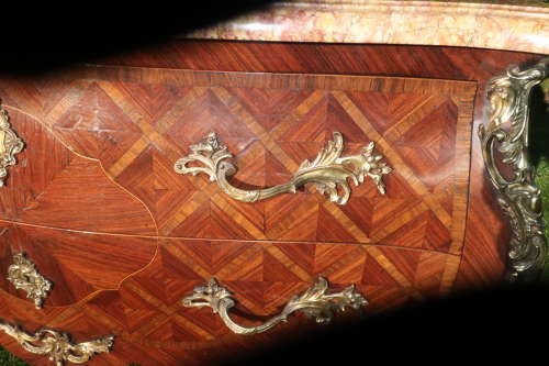 Parquetry commode