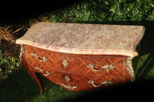 Parquetry commode