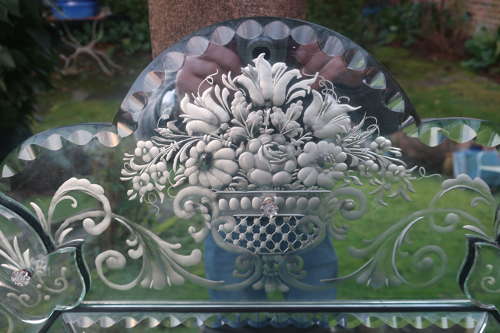Large Venetian mirror