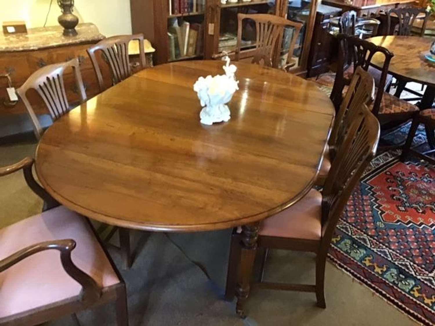 Walnut dining table