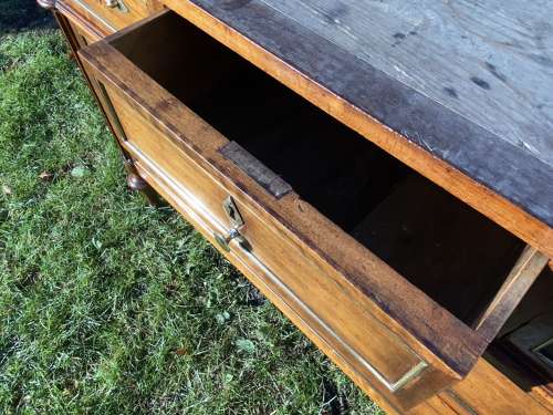 Walnut Directoire commode