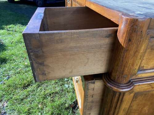 Walnut Directoire commode