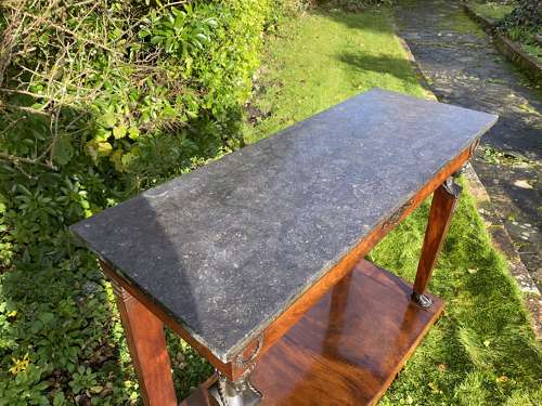 French Empire console table