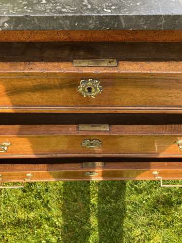 18th Century walnut commode