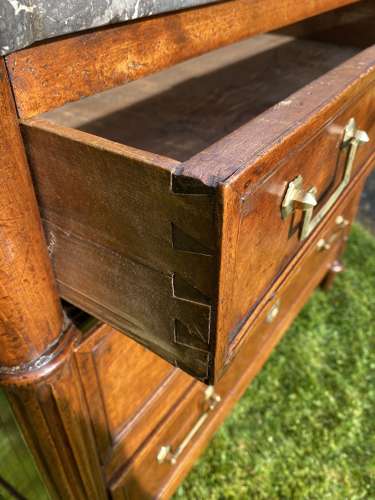 18th Century walnut commode