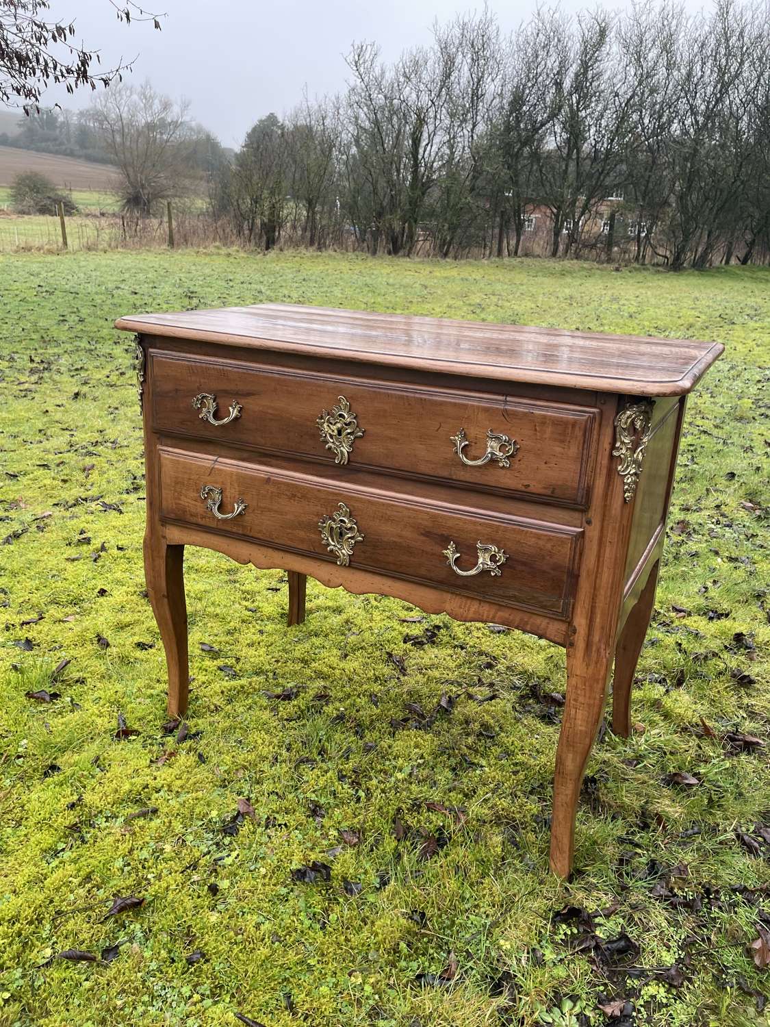 Period French Cherry Wood Commode