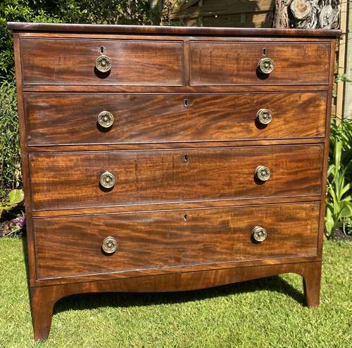 Regency chest of drawers