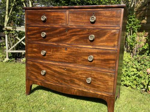 Regency chest of drawers
