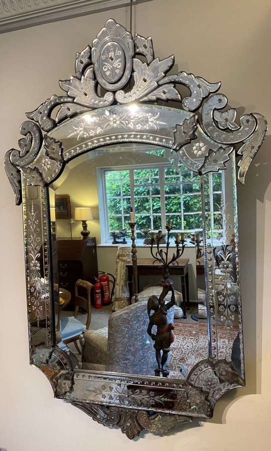 Large Venetian mirror
