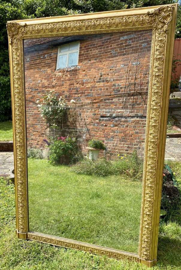 Very large early 19th Century mirror