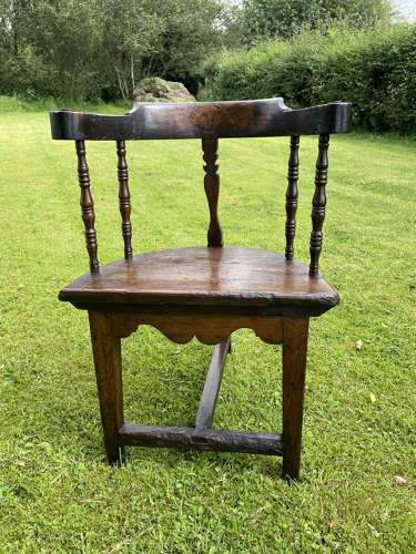 A 17th Century Fruitwood Chair