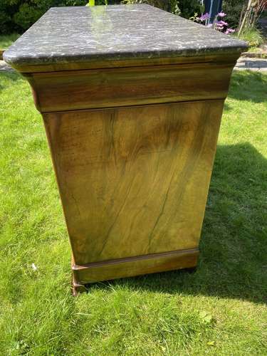 Burr walnut Louis Philippe commode