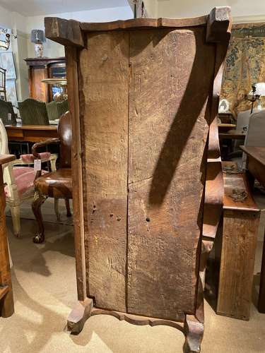 18th Century Serpentine fronted commode