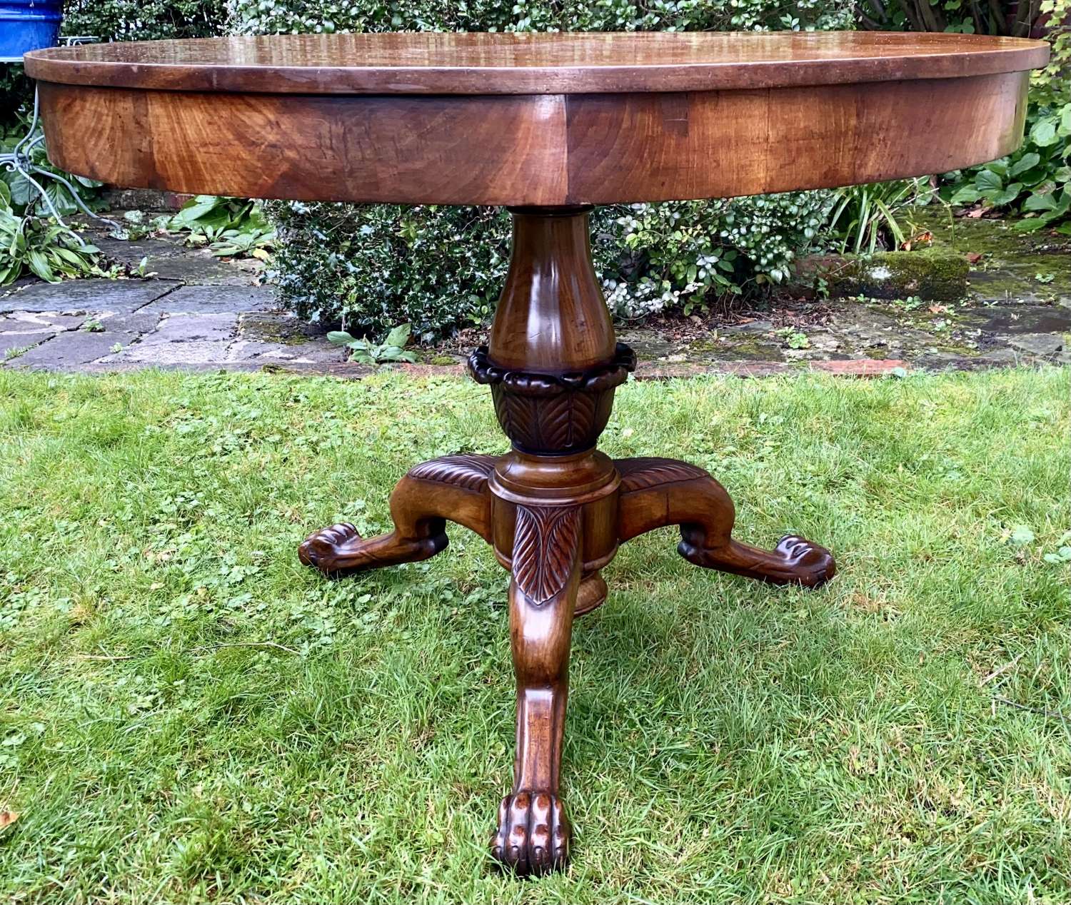 French walnut Gueridon or centre table