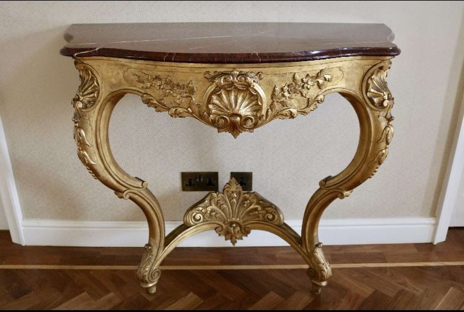 18th CenturyFrench Gilt Console Table