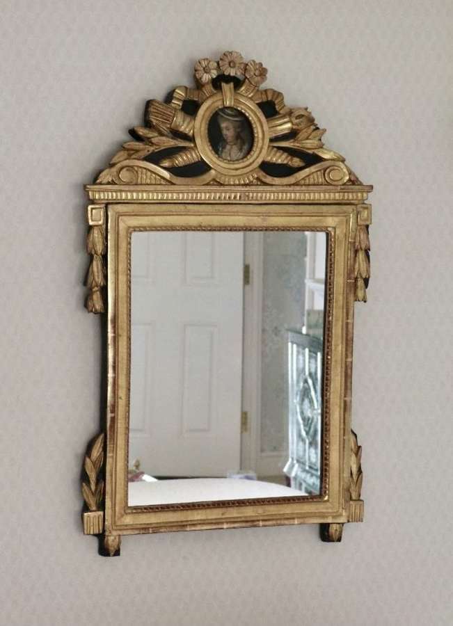 18th Century French Gilt Mirror