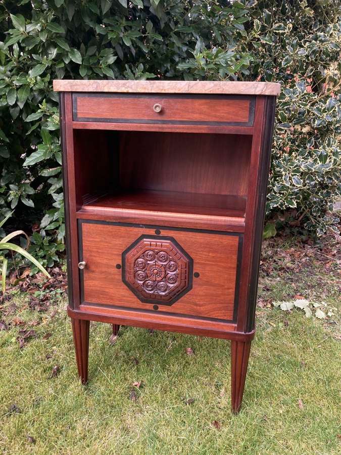 French Art Deco Bedside Table