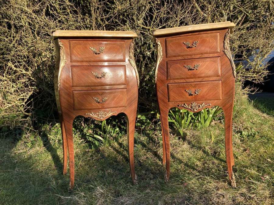 Louis XV Style Bedside Tables