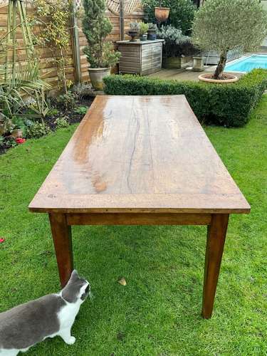 French Walnut Farm Table
