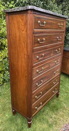 18th Century Semainier in Mahogany