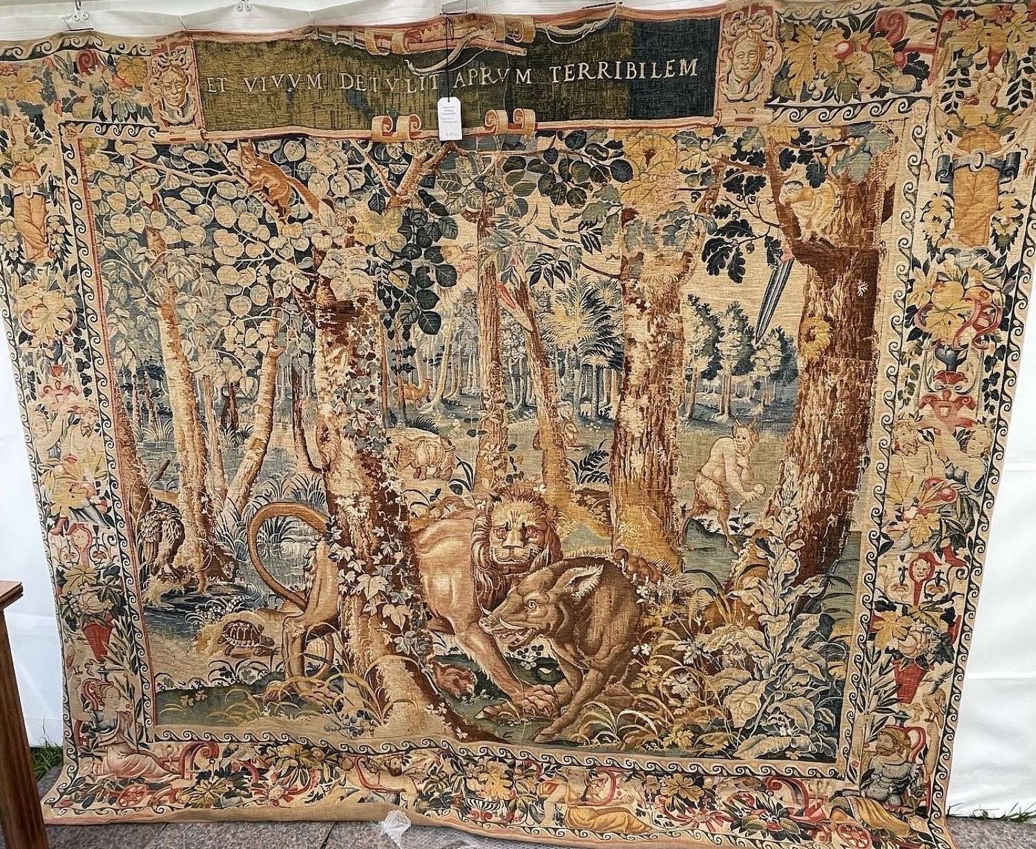 Tapestry Of The Erymanthian Boar