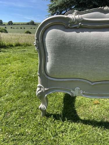 Superking Size French Painted Bed