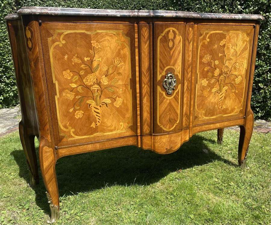A French marquetry cabinet