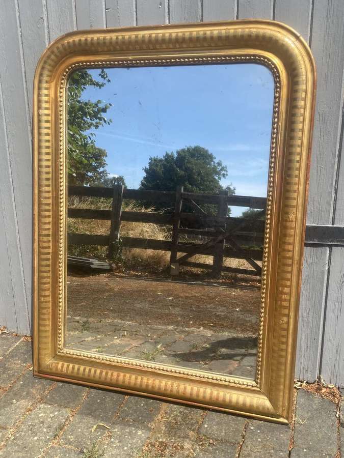 French arched Louis Philippe mirror