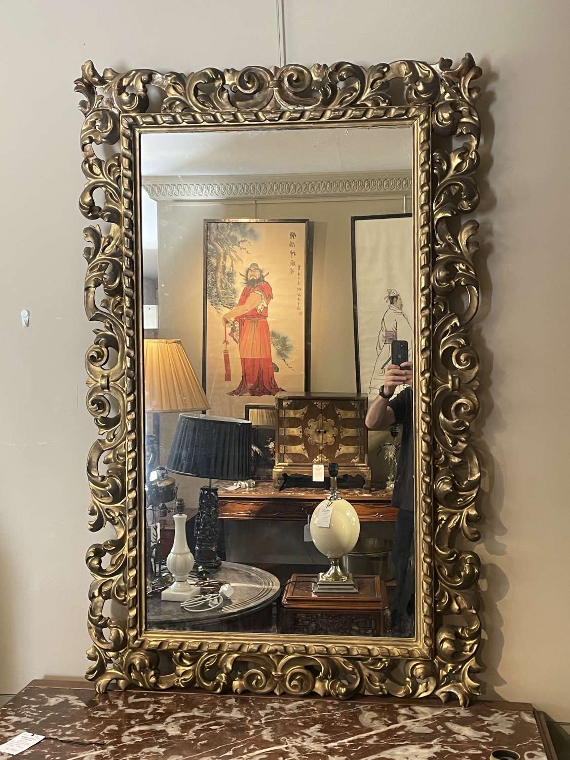Antique Florentine Mirror