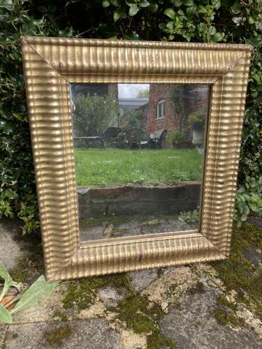 19th C Dutch Ripple Mirror