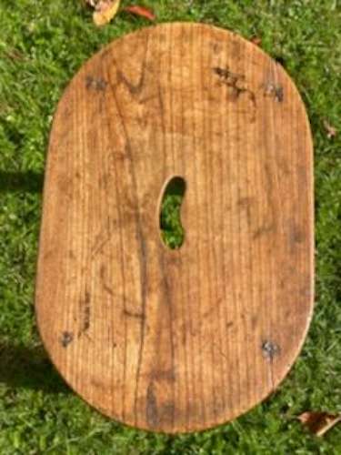 English Elm Joint Stool