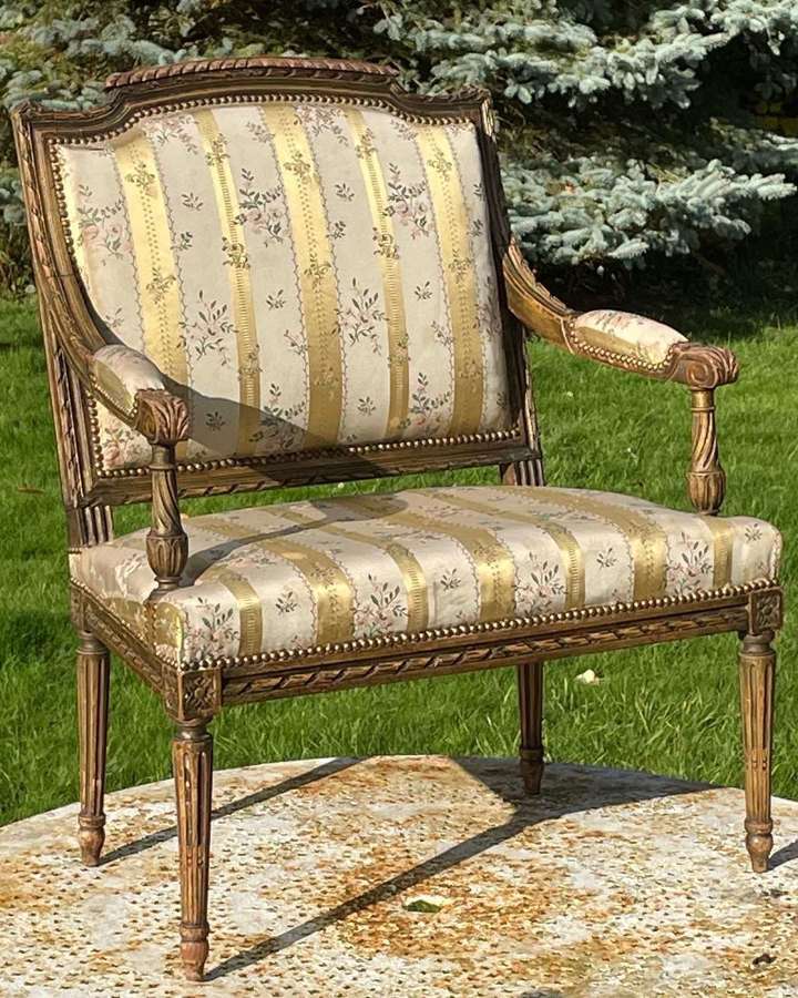 19th Century French Child’s Fauteuil Chair