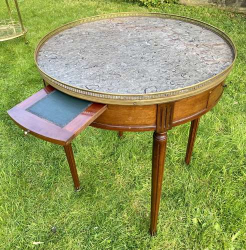 French Bouillotte table